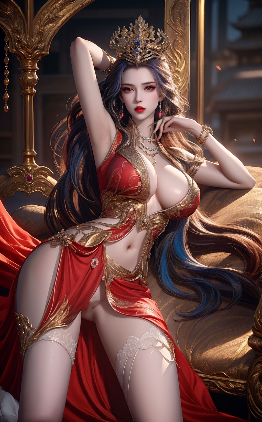 [AI Generated] Douluo Dalu Bibi Dong’s imperial concubine outfit